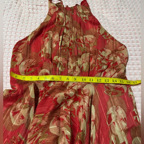 NWT HALSTON HERITAGE
Strappy Handkerchief-Hem Maxi Dress SZ 8 - Picture 11 of 11